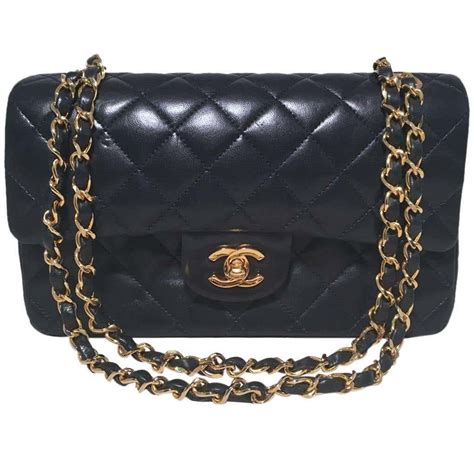 chanel blue fluffy bag|vintage navy blue Chanel bag.